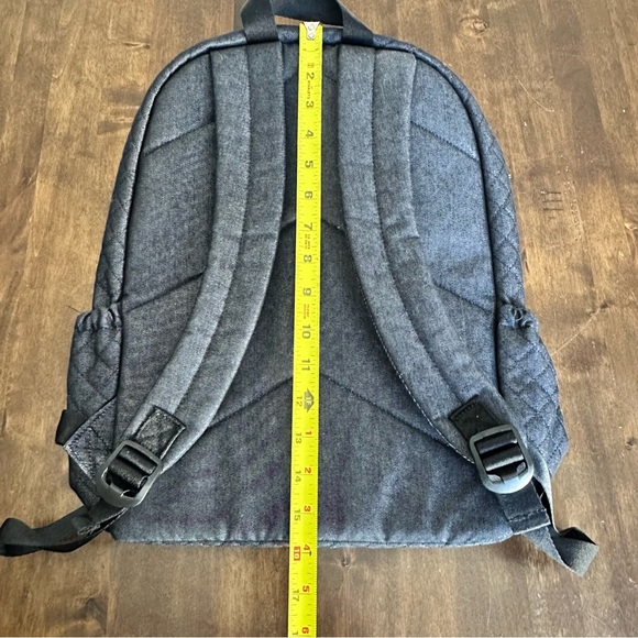 Vera Bradley Quilted Navy Blue Backpack Travel Vacation School Preppy 💙 - Picture 5 of 6